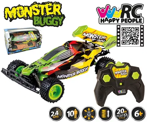 Hračky - RC modely HAPPY PEOPLE - RC Monster Buggy