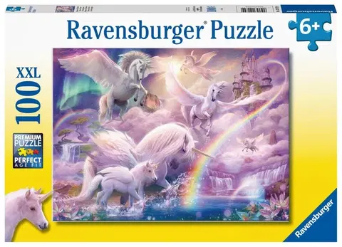 Hračky puzzle RAVENSBURGER - Jednorožec 100 dílků