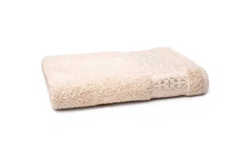 Ručníky Faro Bavlněný ručník Royal 70x140 cm béžový