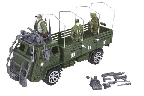 Hračky WIKY - Auto vojenský set 31 cm