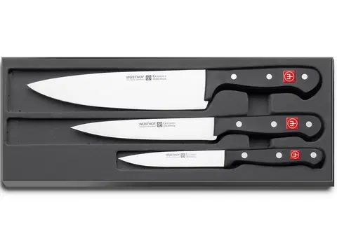Kuchyňské nože WÜSTHOF Sada nožů Wüsthof GOURMET 3 ks 9675