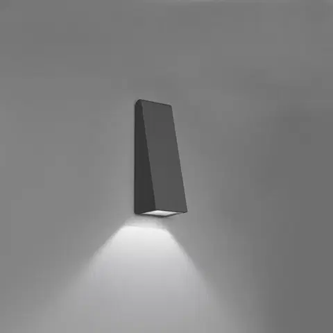 LED venkovní nástěnná svítidla Artemide Cuneo Mini nástěnné/stojací lampa antracitová šedá T082820