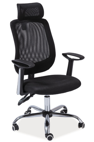 Kancelářské židle Kancelářské křeslo MACROLOBUM, černá 