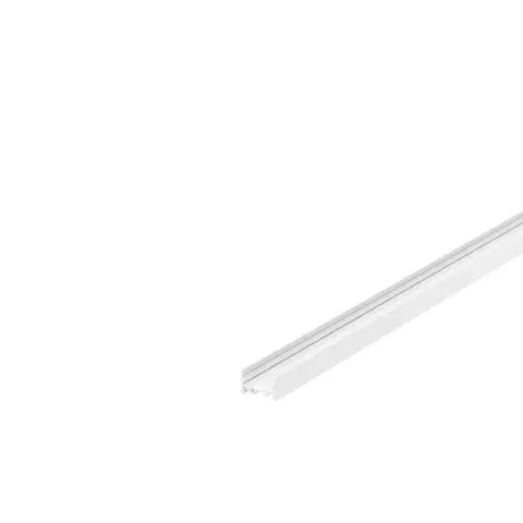 Profily SLV BIG WHITE GRAZIA 20, profil na stěnu, LED, plochý, hladký, 3m, bílý 1000533