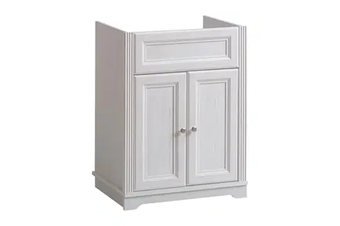 Koupelnový nábytek Comad Umyvadlová skříňka Palace 60 cm bílá