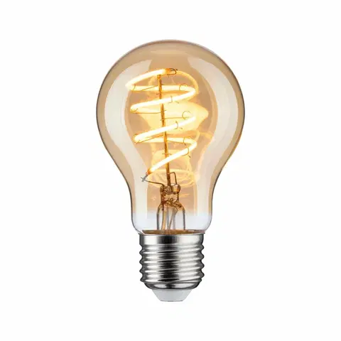 LED žárovky PAULMANN Vintage Edition LED žárovka E27 230V 5W 1800K stmívatelné zlatá