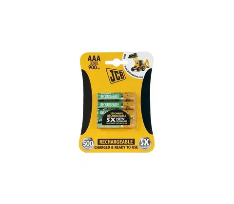 Baterie primární JCB RTU AAA 900mAh 4ks JCB-HR31000RC-4B