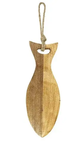Prkénka a krájecí desky Prkénko ve tvaru ryby z mangového dřeva Mango wood Fish - 14*1.5*37cm Mars & More CISV38