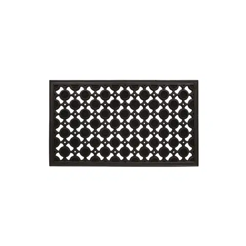 Koberce a koberečky BO-MA Trading Rohožka guma 1864 černá, 40 x 70 cm