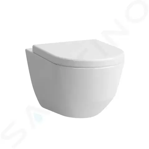 Záchody Laufen Pro Závěsné WC, 530x360 mm, s LCC, bílá H8209594000001