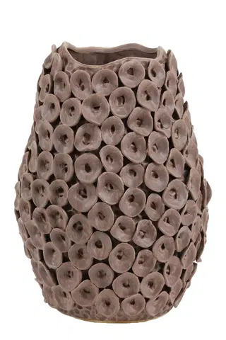 Dekorativní vázy Hnědá váza Deco Mosa - Ø 26,5*35 cm Light & Living 5993294