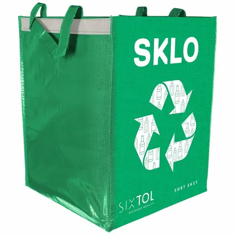 Odpadkové koše Sixtol Taška na tříděný odpad SORT EASY GLASS, 36 l