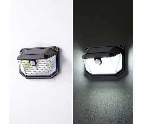 Svítidla Brilagi Brilagi - LED Solární nástěnné svítidlo se senzorem WALLIE LED/4W/5,5V IP65 