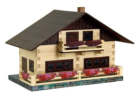 Hračky stavebnice WALACHIA - Alpský Dům