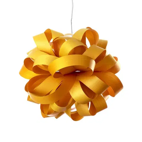 Závěsná světla LZF LamPS LZF Agatha Ball závěsné světlo, 84x80cm, žlutá