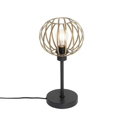 Stolni lampy Designová stolní lampa mosaz - Johanna