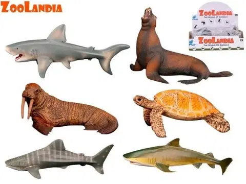 Hračky MIKRO TRADING - Zoolandia Mořská zvířátka 9-15 cm, Mix produktů