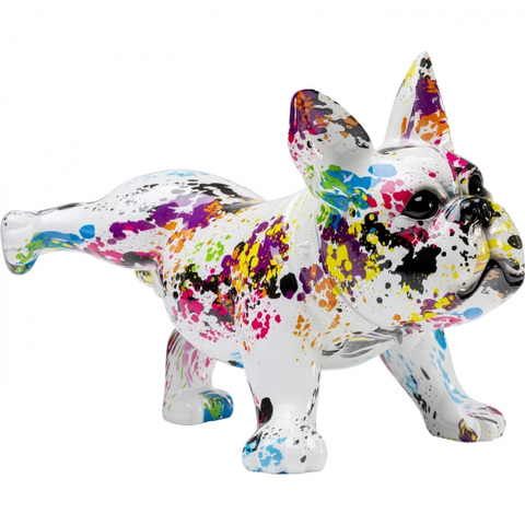 Sošky psů KARE Design Soška Pes Bulldog - barevný, 32cm