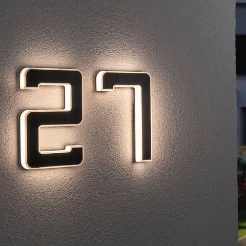 Osvětlení čísla domů Paulmann Paulmann LED solární číslo domu 8