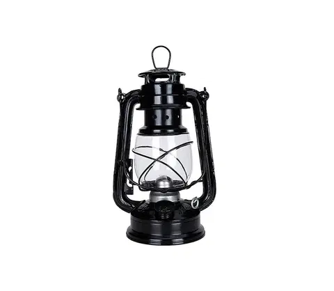 Zahradní lampy Brilagi Brilagi - Petrolejová lampa LANTERN 24,5 cm černá 