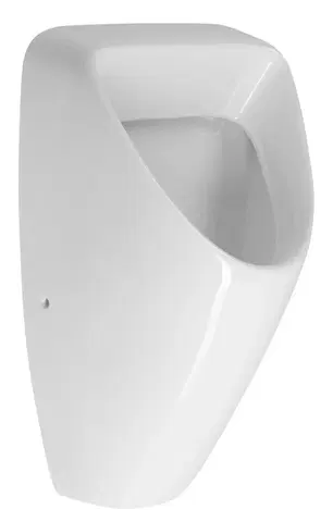 Pisoáry Bruckner SCHWARN keramický urinál, zadní přívod, zadní odpad, bílá 201.701.4