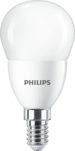 LED žárovky Philips CorePro lustre ND 7-60W E14 827 P48 FROSTED