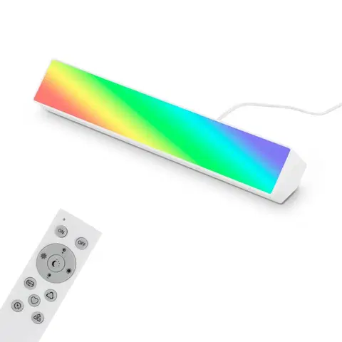Chytré osvětlení BRILONER CCT RGB Wall Washer, 25,5 cm, 9 W, 850 lm, bílé BRILO 7379-016