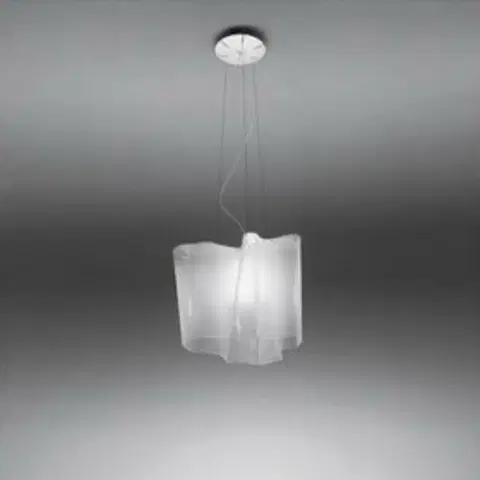 Designová závěsná svítidla Artemide LOGICO závěs.SINGOLO žárovk.hedváb. povrch 0453020A