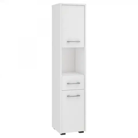 Koupelnový nábytek Ak furniture Koupelnová skříňka Fin II 30 cm bílá
