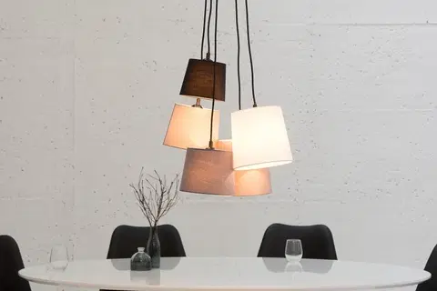 Luxusní designové závěsné lampy Estila Designová závěsná lampa Levels