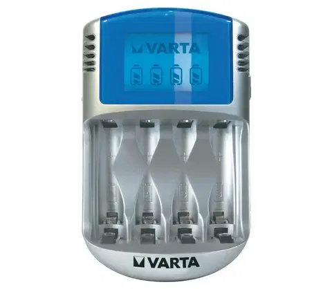 Klasické nabíječky VARTA Varta 57070 - Nabíječka baterií LCD 4xAA/AAA 100-240V/12V/5V 