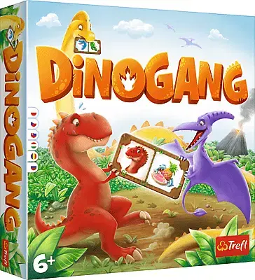 Hračky společenské hry TREFL - Hra - Dinogang