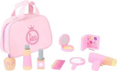 Hračky pro holky Small foot Dětská kosmetická taštička PINK 