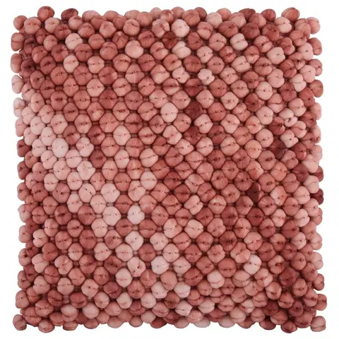 Dekorační polštáře Růžový polštář s výplní Abruzzo 45*45 cm Collectione 8502641101044