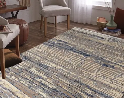 Moderní koberce Designový vícebarevný koberec