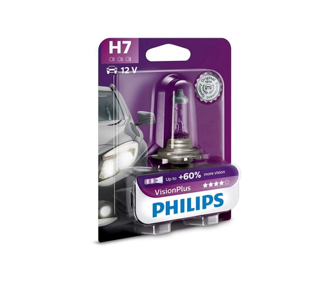 Žárovky Philips Autožárovka Philips VISIONPLUS 12972VPB1 H7 PX26d/55W/12V 