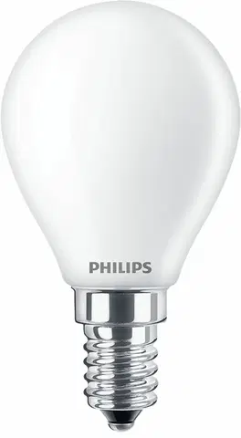 LED žárovky Philips CorePro LEDLuster ND 6.5-60W P45 E14 840 FROSTED GLASS
