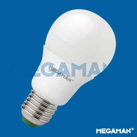 LED žárovky MEGAMAN LED LG7104.8 4,8W E27 6500K 330st. LG7104.8/CD/E27