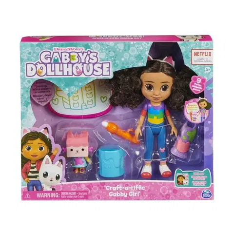 Hračky SPIN MASTER - Gabby'S Dollhouse Delux Panenka S Doplňky K Tvoření