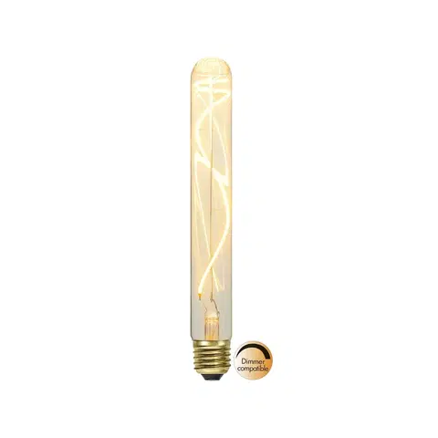 Stmívatelné LED žárovky STAR TRADING LED trubková žárovka E27 T30 22,5cm 3,4W 2200K dim