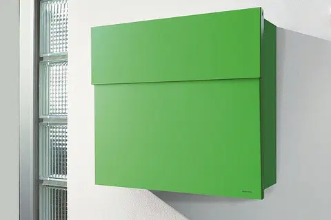 Poštovní schránky Radius design cologne Schránka na dopisy RADIUS DESIGN (LETTERMANN 4 grün 560B) zelená