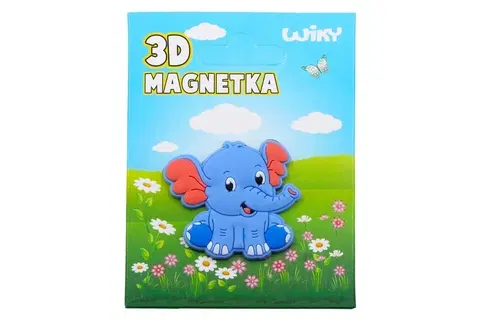 Hračky WIKY - Magnetka 3D Slon