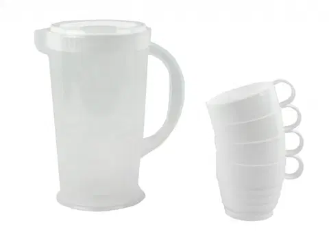 Dekorativní vázy PROHOME - Džbán 1,8l +4 poháry 0,25l UH