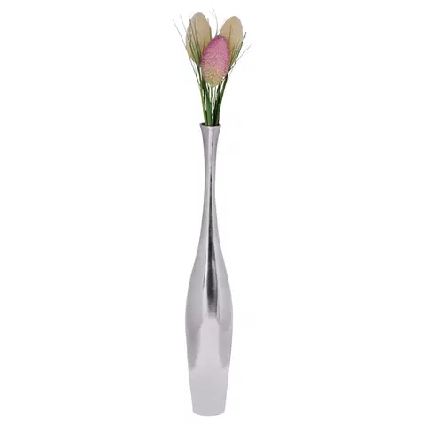 Vázy Dekorační Váza Wohnling Stříbrná