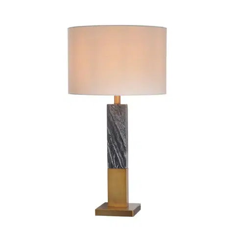 Lampy na noční stolek ACA Lighting Textile stolní svítidlo ML306411TB