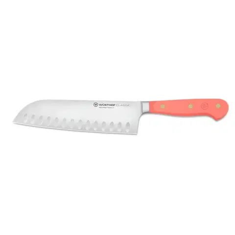 Kuchyňské nože Nůž santoku Wüsthof CLASSIC Colour - Coral Peach, 17 cm 