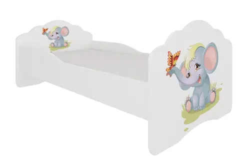 Postele pro děti s obrázky ArtAdrk Dětská postel CASIMO Provedení: Sloník