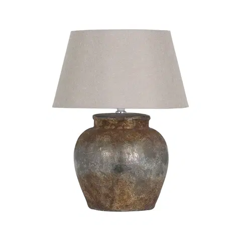 Luxusní a designové stolní lampy Estila Keramická sto LNA lampa 40cm