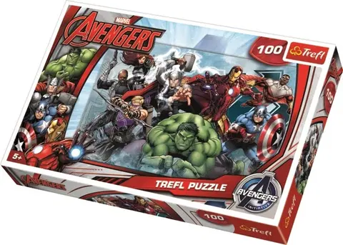 Hračky puzzle TREFL - Puzzle Avengers 100 dílů