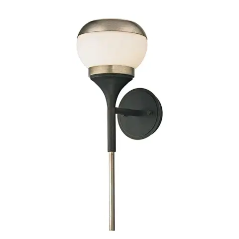 Industriální nástěnná svítidla HUDSON VALLEY nástěnné svítidlo ALCHEMY kov/sklo bronz/černá/opál E14 1x40W B5861-CE